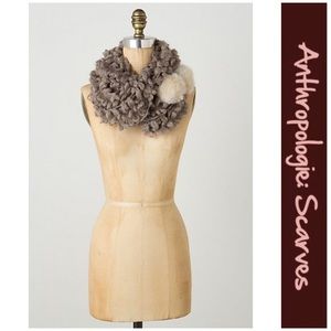 Anthro “Fronded Pom Scarf” by Bettina
